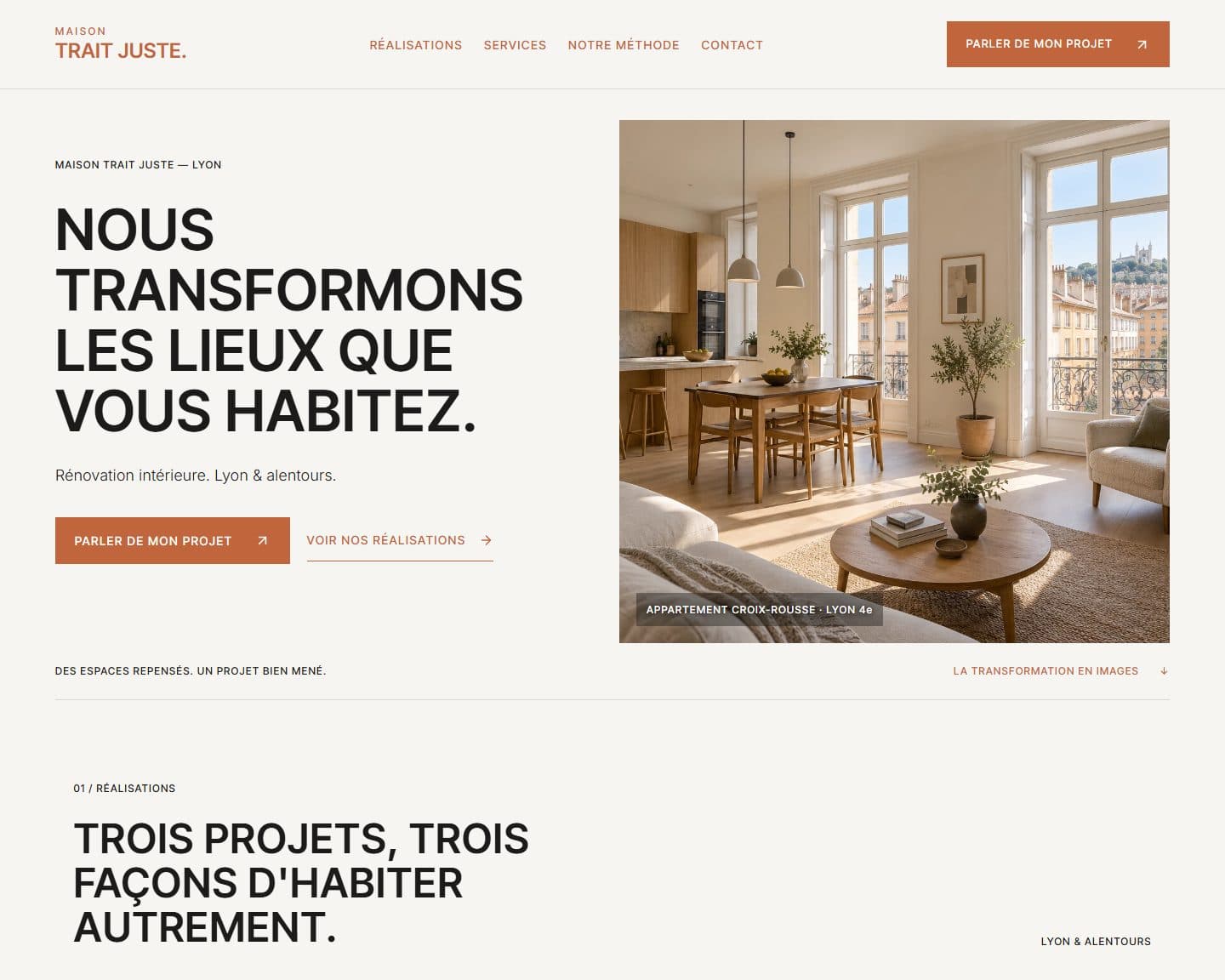 Maison Trait Juste